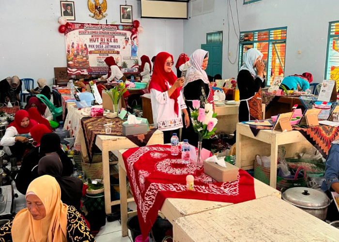 Lomba Memasak PKK Desa Jatimulyo Kebumen, Cari Makanan Khas Berbahan Beras