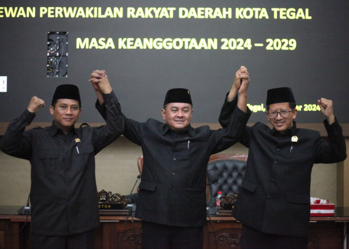 Calon Pimpinan DPRD Kota Tegal 2024-2029 Resmi Ditetapkan