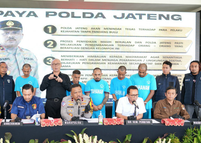 Polda Jateng Ungkap Kasus Pencurian Kayu di Pati