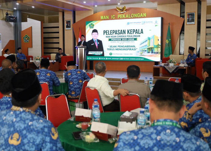 Kepala MAN IC Pekalongan Berganti, Walikota Aaf Minta Prestasi Nasional Tetap Jalan