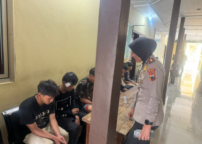 Polres Kendal Berantas Kreak, Tangkap Remaja Bawa Celurit hingga 2 Meter 