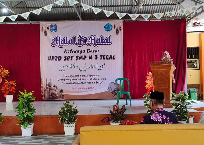SMP Negeri 2 Kota Tegal Adakan Halal bi Halal 
