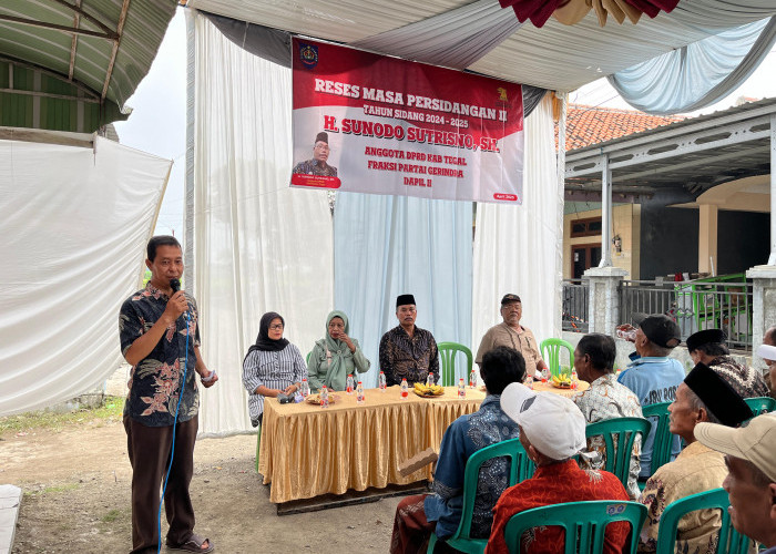 Reses di Dapil II, Anggota DPRD Kabupaten Tegal Terima 13 Aspirasi