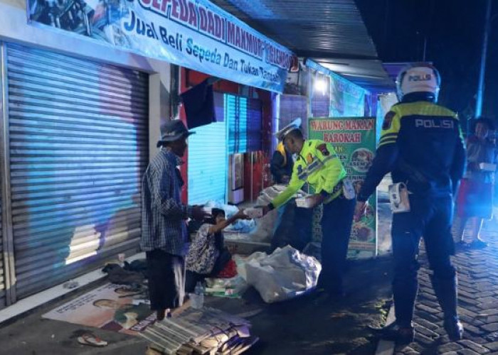 Cegah Balap Liar dan Gangguan Kamtibmas, Satlantas Polres Grobogan Gelar Sahur on the Road