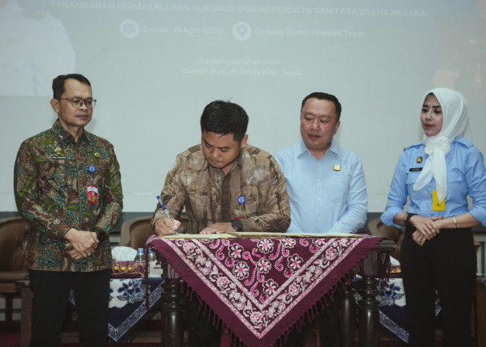 Teken MoU dengan Kejari, Bupati Tegal Kunci Kebijakan dari Jerat Hukum