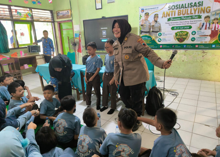 Ratusan Siswa SD Kutoharjo 3 Pati Jadi Sasaran Kampanye Cegah Bullying