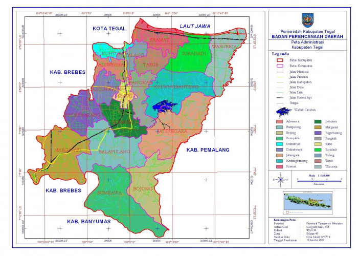 5 Daerah Tersepi di Kabupaten Tegal, Mana ya? Simak Info Ini
