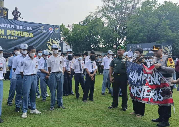 11 Gengster Batang Bubarkan Diri Usai Upacara Sumpah Pemuda di Kantor Bupati