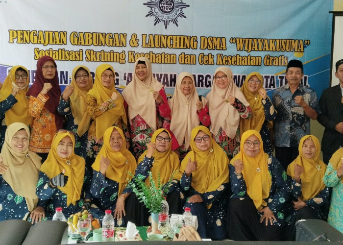 Launching Desa Sehat Mandiri Aisyiyah, PCA Margadana Tegal Gelar Pemeriksaan Kesehatan