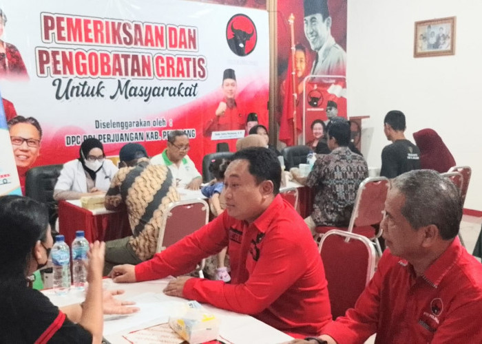 PDIP Pemalang Launching Pengobatan Gratis dan Dapur Marhaen 