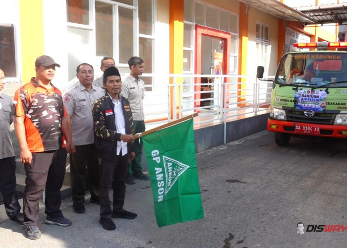 Ansor Kebumen Distribusikan 32 Ribu Liter Air Bersih untuk Warga Terdampak Kekeringan
