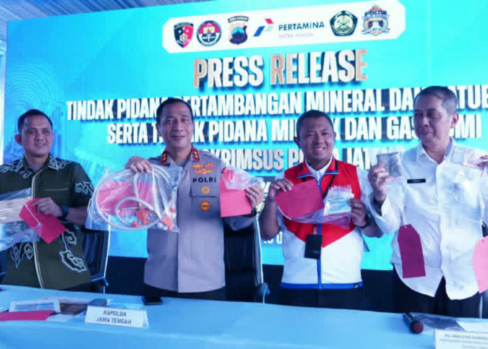 Polda Jateng Ungkap Penyalahgunaan LPG, Solar Subsidi, dan Tambang Ilegal, enam Orang Jadi Tersangka
