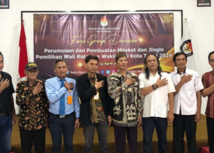 KPU Kota Tegal Rumuskan Maskot dan Jingle Pilkada 2024