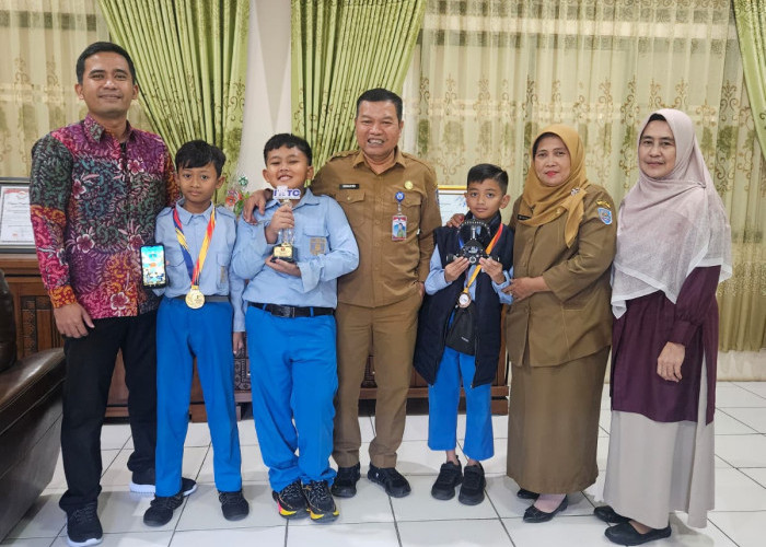 Disdikbud Kabupaten Tegal Apresiasi Siswa SD Muhammadiyah Slawi Juarai Lomba Robotik Internasional  