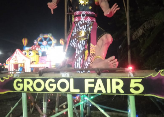 Grogol Fair 5 Tampilkan Icon Wayang Orang Gatot Kaca