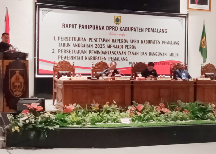 Bupati Pemalang Bersyukur APBD 2025 Selesai Pembahasan hingga Ditetapkan Menjadi Perda