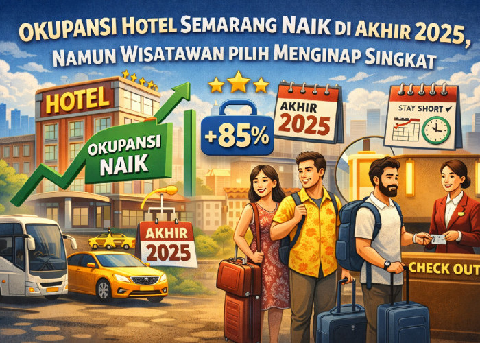 Okupansi Hotel Semarang Naik di Akhir 2025, Namun Wisatawan Pilih Menginap Singkat