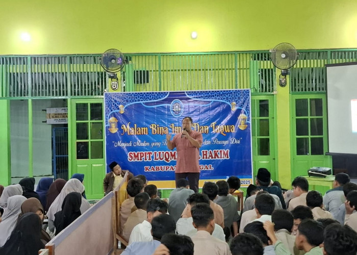 Mabit Perdana Semester Genap SMPIT LH Kabupaten Tegal 