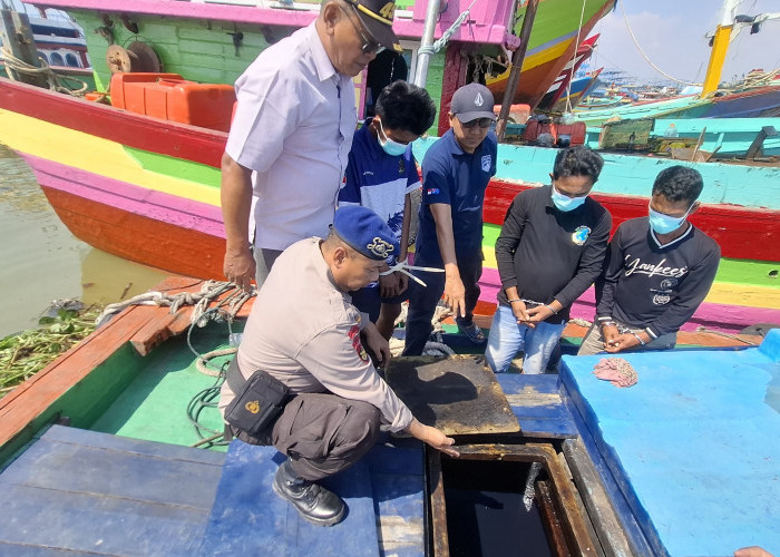 Tikus tikus Kapal di Dermaga Juwana Beraksi, Polresta Pati Tangkap Tiga Pembobol KM Citra Cemerlang