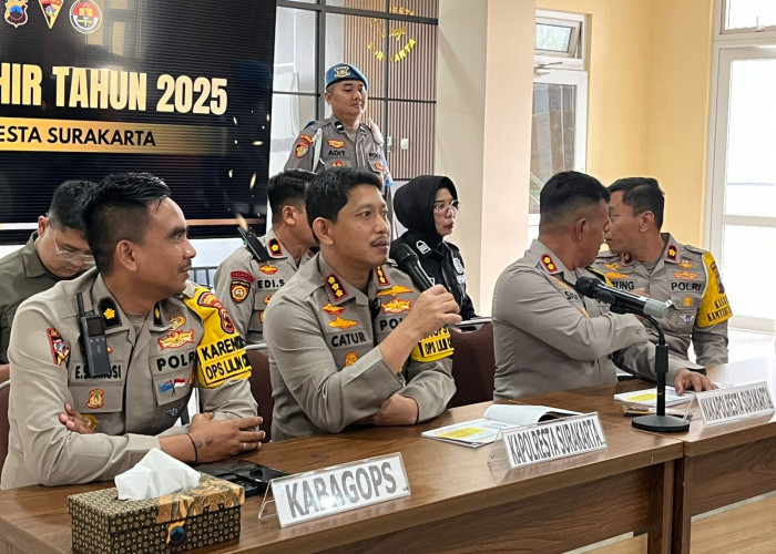 Polresta Solo Imbau Warga Hindari Petasan dan Kembang Api Saat Pergantian Tahun 2026