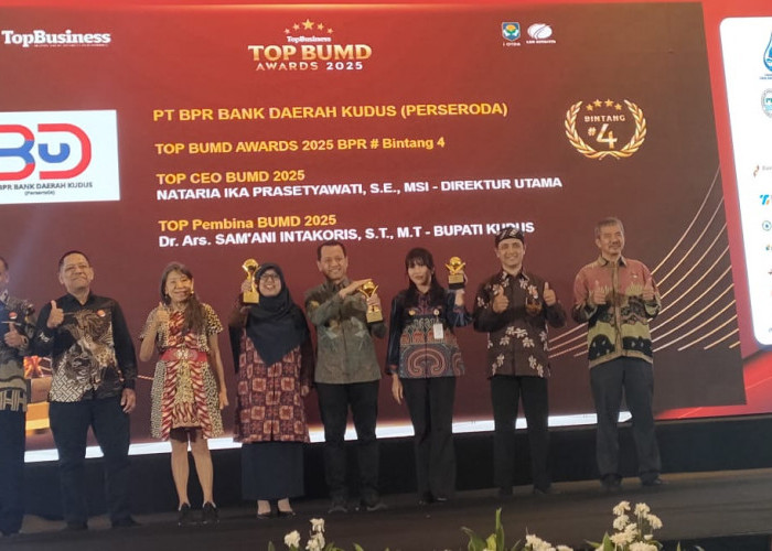 Borong TOP BUMD Awards 2025, Kudus Peroleh Tiga Penghargaan Prestisius 