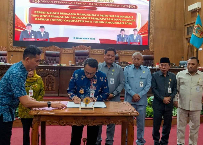 RAPBD Perubahan Pati 2026 Disetujui, Tambahan Rp60 Miliar Diprioritaskan untuk Perbaikan Jalan