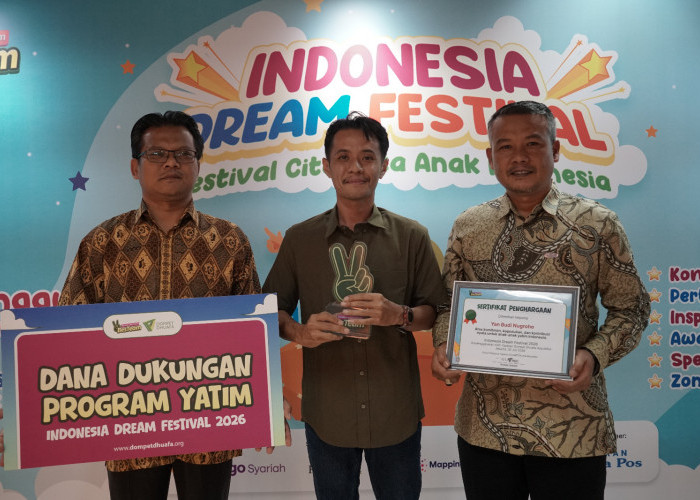 Raih BesTeam Award 2026 Dompet Dhuafa, Kiprah Sosial Yan Budi Nugroho untuk Anak Yatim Diakui Nasional
