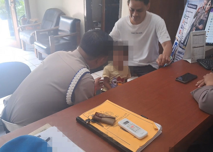 Balita 2,5 Tahun Seorang Diri di Indomaret Tuntang, Polisi Bergerak Pertemukan dengan Ortu