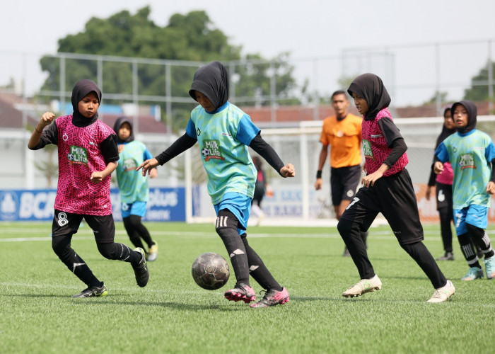 Incar Juara Milklife Soccer Challenge Series 3, Ribuan Pesepakbola Putri Serbu Kota Kudus  