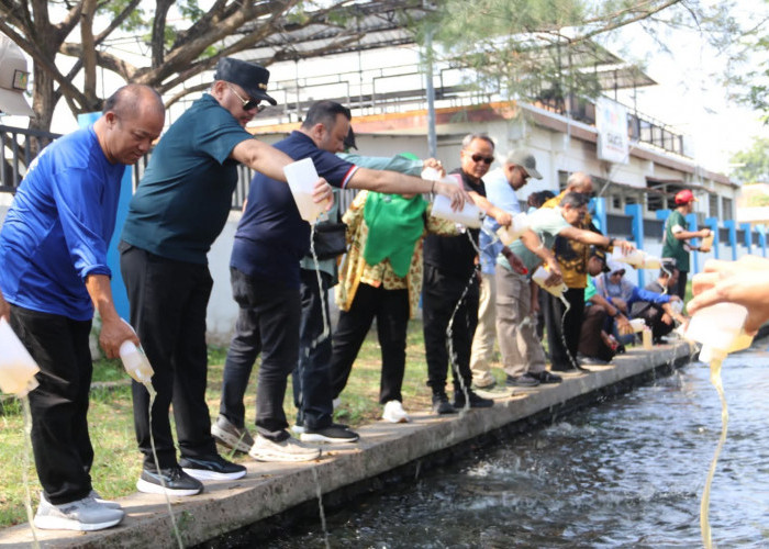 Jaga Kelestarian Ekosistem Air, Pemkot Tegal dan Umus Brebes Gelar Bersih-bersih Sungai