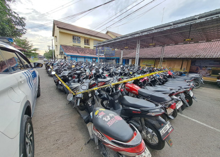 Operasi Aksi Balap Liar, Polisi Amankan 212 Unit Motor