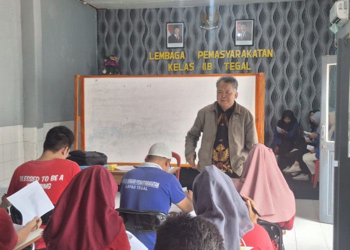 PKBM Sakila Kerti Gelar Ujian Tengah Semester di Lapas Tegal