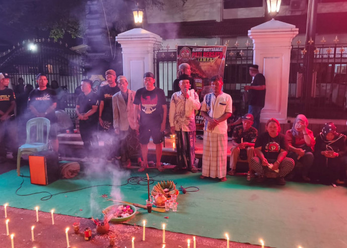Gelara Aksi Doa Bersama di Alun-Alun Pati, AMPB Doakan Korban Karhutla dan Tetapkan Bencana Nasional