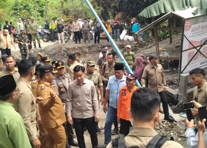 Wapres Gibran Turun ke Lokasi Bencana di Padasari Tegal, Relokasi Harus Dipercepat
