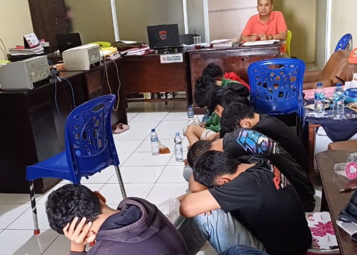 Sajam Diamankan dari 12 Remaja yang Hendak Serang SMP di Bandungan