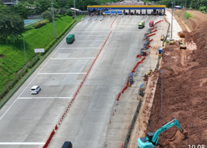 Hadapi Libur Idul fitri 1447 H/2026, JSB Lakukan Pelebaran Gerbang Tol Kalikangkung