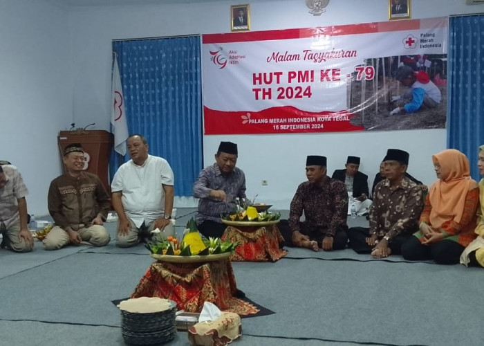 PMI Kota Tegal Adakan Tasyakuran HUT ke-79 