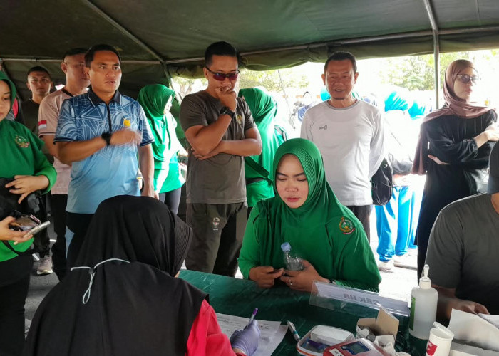 HUT ke-81 TNI, Kodim 0712/Tegal Ikuti Zoom Bakti Sosial Kesehatan Bersama Panglima TNI
