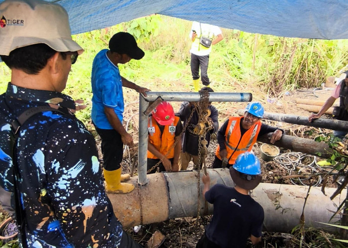 Jalur Clirit Tegal Ambles, Jaringan Perpipaan Air Minum Terganggu 