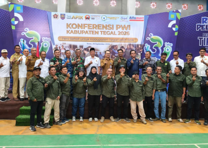 Lima Jurnalis Hilang, PWI Tegal Gelar Istighosah di Tengah Konferensi