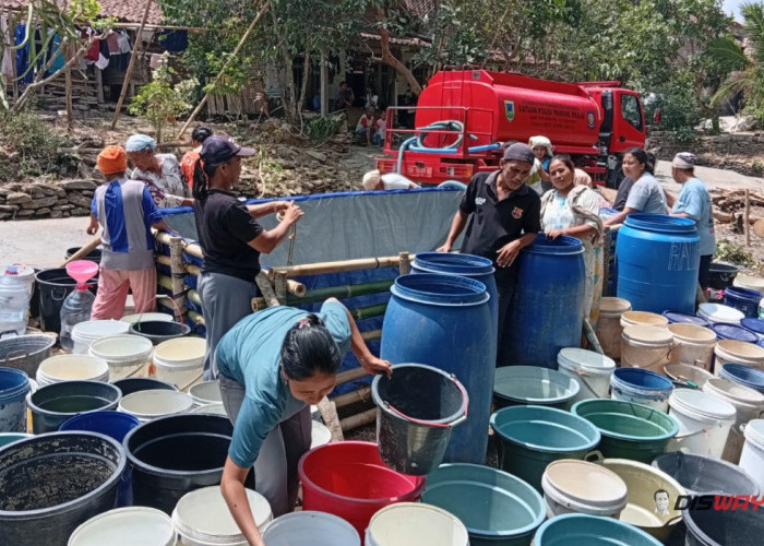 67 Desa Terdampak Kekeringan, BPBD Kebumen Salurkan 3,35 Juta Liter Air Bersih