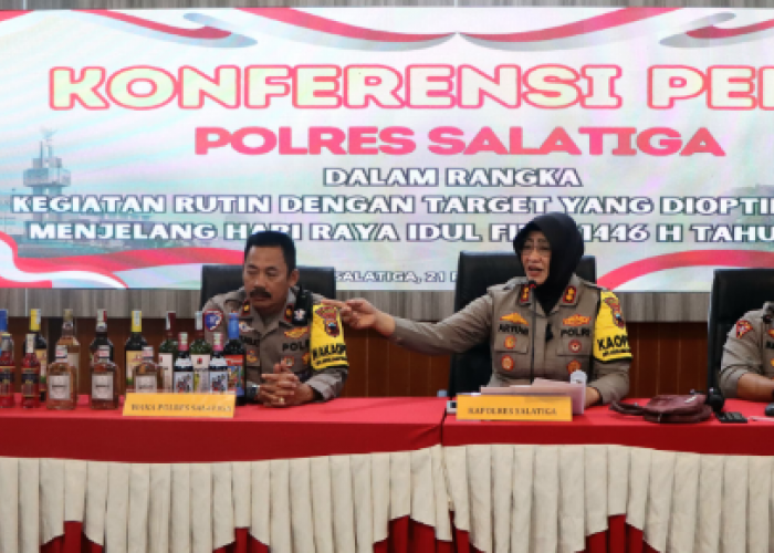 Polres Salatiga Klaim Hasil Operasi Cipta Kondisi Kamtibmas Melebihi Target