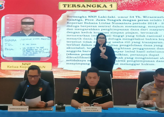 Direktur Koperasi BLN Ditahan Polda Jateng, Diduga Himpun Dana Ilegal Rp4,6 Triliun