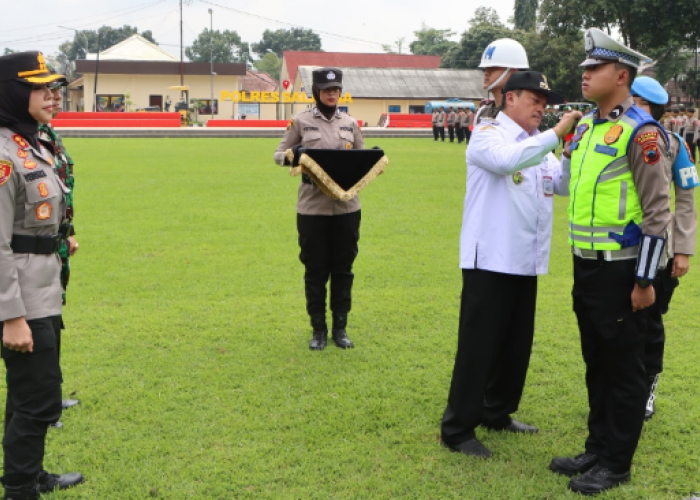 Usai Dilantik Kapolres Salatiga, AKBP Veronica Langsung Pimpin Operasi Ketupat Candi 2025 di Kota Tertoleransi