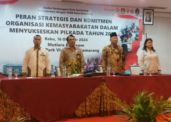 Kesbangpol Kota Semarang bersama FKSB Gelar Diskusi Politik