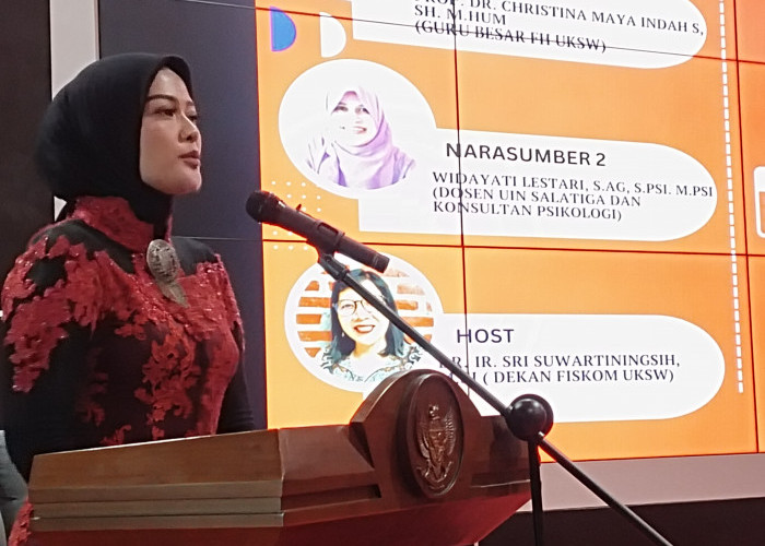 Buka Talk Show Perempuan, Anak dan Perlindungan Hukum, Nina Agustin Usual Diadakan Duta Anti-Bullying