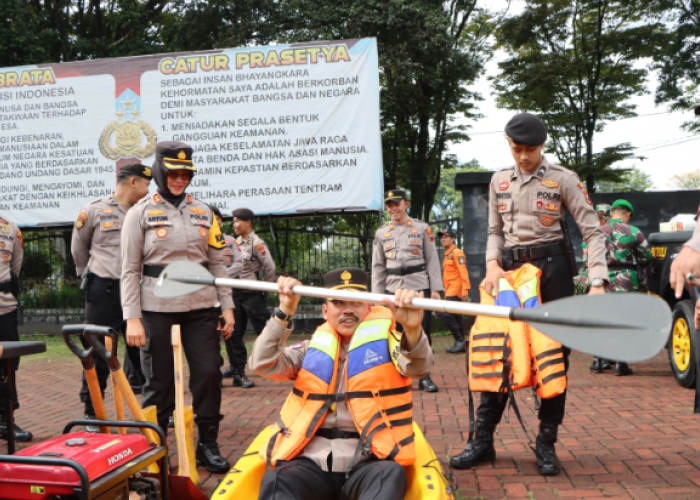 Polres Salatiga Libatkan Bhabinkamtibmas Petakan Wilayah Binaan Rawan Bencana Alam  