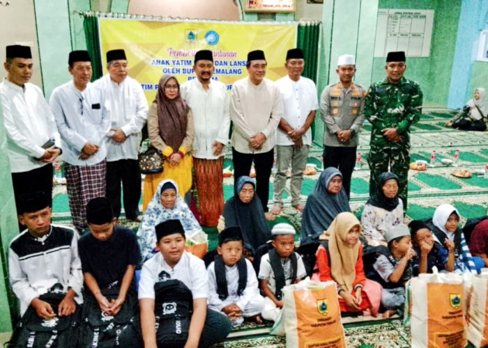 Bupati dan Forkopimda Kabupaten Pemalang Tarhim Di Masjid Baitussalam