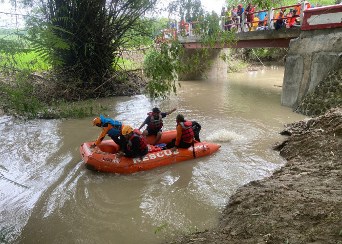 Remaja Terseret Sungai Suwatu Ditemukan sudah Tak Bernyawa Usai Hilang 24 Jam