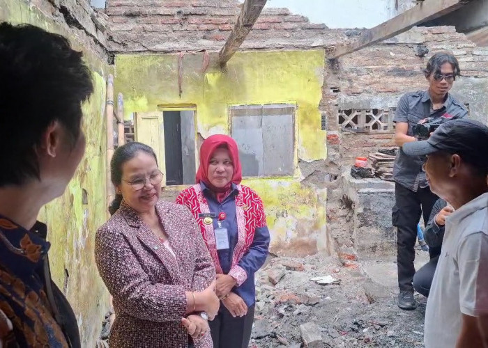 Tiga Keluarga Kehilangan Tempat Tinggal, Agustina Soroti Kekuatan Gotong Royong Warga Jagalan